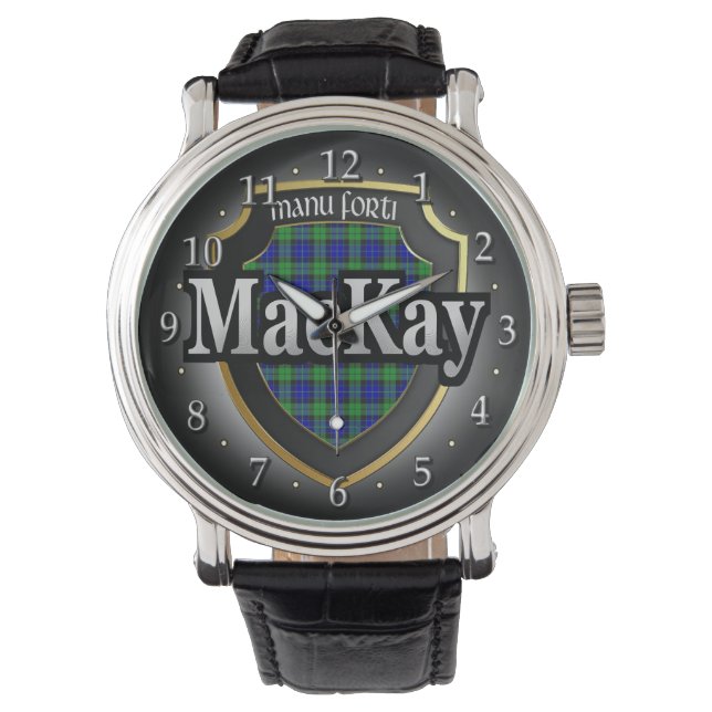 Clan MacKay Scotland Celebration Watch Armbanduhr (Vorderseite)