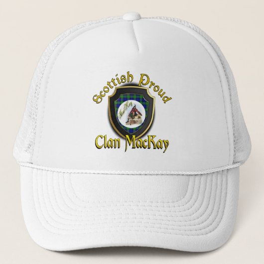 Clan MacKay Scottish Dynsty Cap Truckerkappe (Vorderseite)