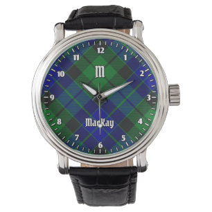 Clan MacKay Tartan Armbanduhr