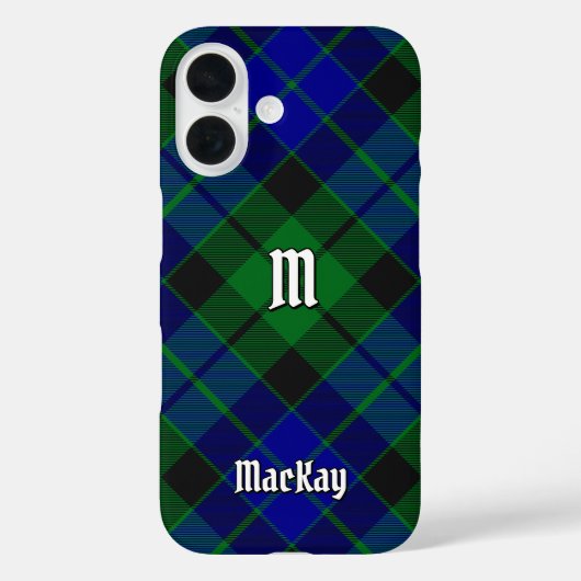 Clan MacKay Tartan Case-Mate iPhone Hülle (Rückseite)