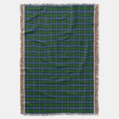 Clan MacKay Tartan Decke (Vorderseite Vertikal)