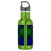 Clan MacKay Tartan Edelstahlflasche (Rückseite)