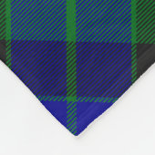 Clan MacKay Tartan Fleecedecke (Ecke)
