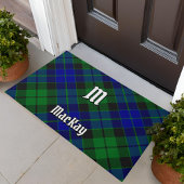 Clan MacKay Tartan Fußmatte