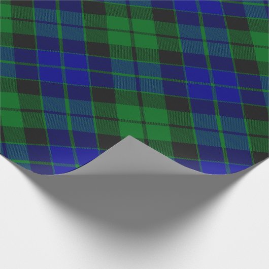 Clan MacKay Tartan Geschenkpapier (Ecke)