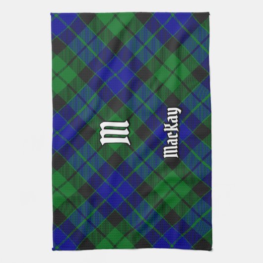 Clan MacKay Tartan Geschirrtuch (Vertikal)