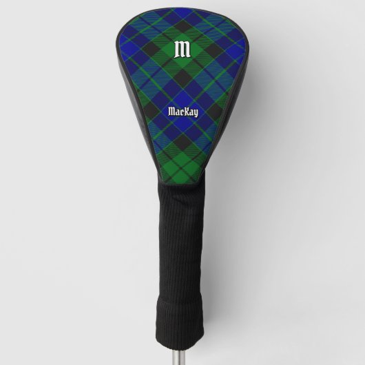 Clan MacKay Tartan Golf Headcover (Vorderseite)
