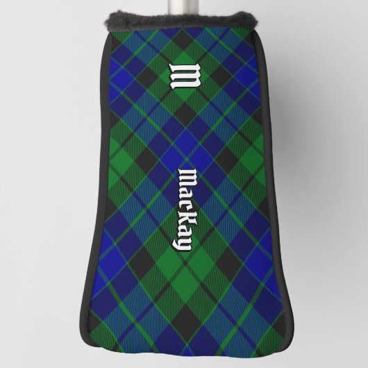 Clan MacKay Tartan Golf Headcover (Rotieren 90)