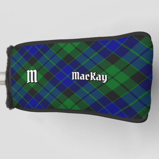 Clan MacKay Tartan Golf Headcover (Vorderseite)