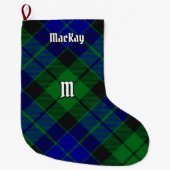 Clan MacKay Tartan Großer Weihnachtsstrumpf (Vorderseite)