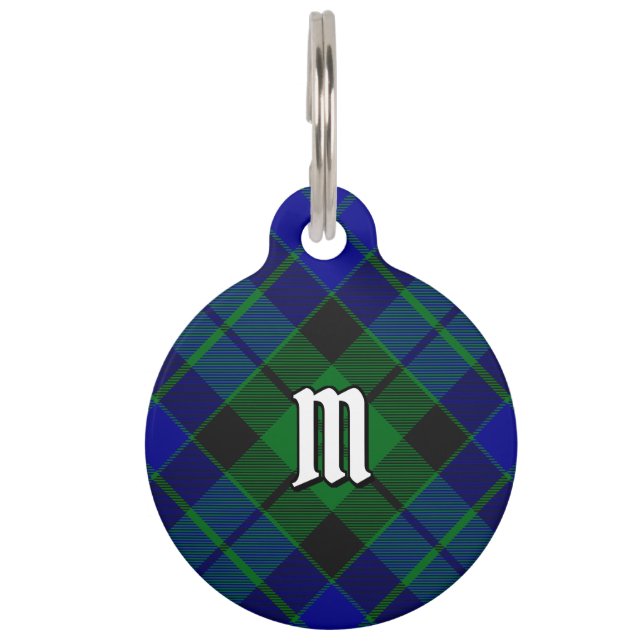 Clan MacKay Tartan Haustiermarke (Vorderseite)
