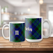 Clan MacKay Tartan Kaffeetasse