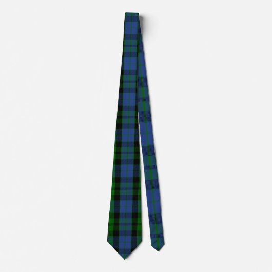 Clan MacKay Tartan Krawatte (Vorderseite)