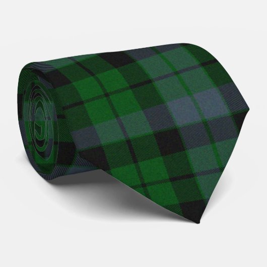 Clan Mackay Tartan Krawatte (Gerollt)