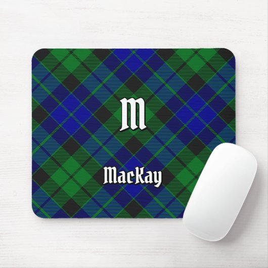Clan MacKay Tartan Mousepad (Mit Mouse)