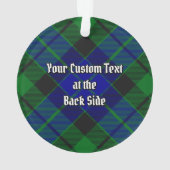 Clan MacKay Tartan Ornament (Rückseite)