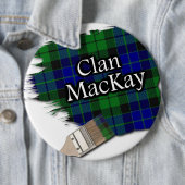 Clan MacKay Tartan Paint Brush Button (Beispiel)