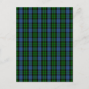 Clan MacKay Tartan Postkarte