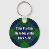 Clan MacKay Tartan Schlüsselanhänger (Rückseite)