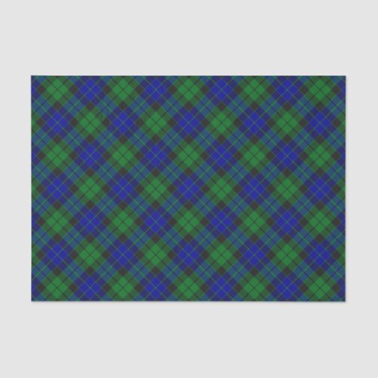 Clan MacKay Tartan Seidenpapier (Vorderseite)