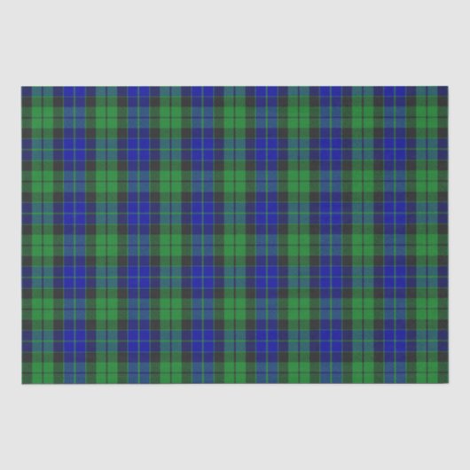 Clan MacKay Tartan Seidenpapier (Vorderseite)
