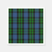 Clan MacKay Tartan Serviette (Vorderseite)