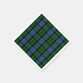 Clan MacKay Tartan Serviette (Ecke)