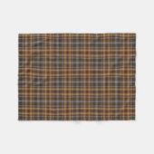 Clan Mackay von Strathnaver Tartan Fleecedecke (Vorderseite (Horizontal))