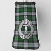 Clan MacKay Wappen & Dress Tartan Golf Headcover (Rotieren 90)
