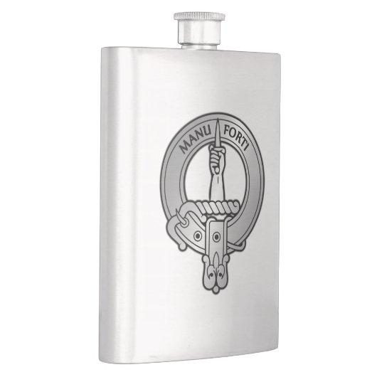 Clan MacKay Wappen Flachmann (Rechts)