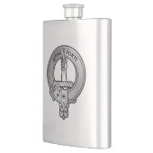 Clan MacKay Wappen Flachmann (Links)