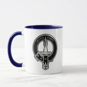 Clan MacKay Wappen Mattiert Glass Beer Tasse (Links)