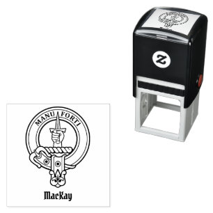 Clan MacKay Wappen Permastempel