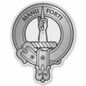 Clan MacKay Wappen Sticker (Vorderseite)