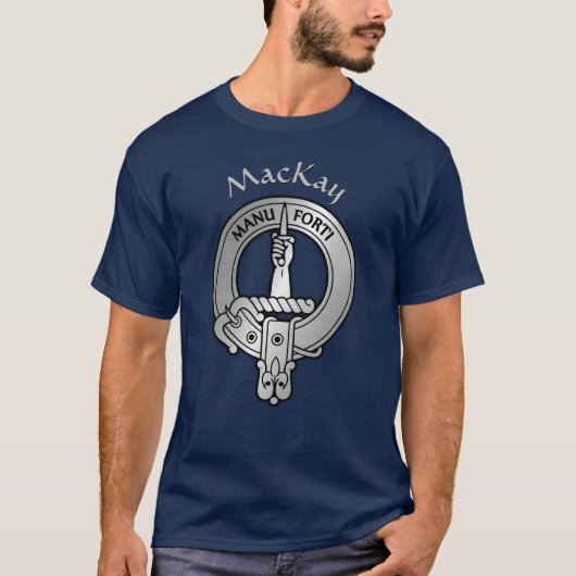 Clan MacKay Wappen T-Shirt (Vorderseite)