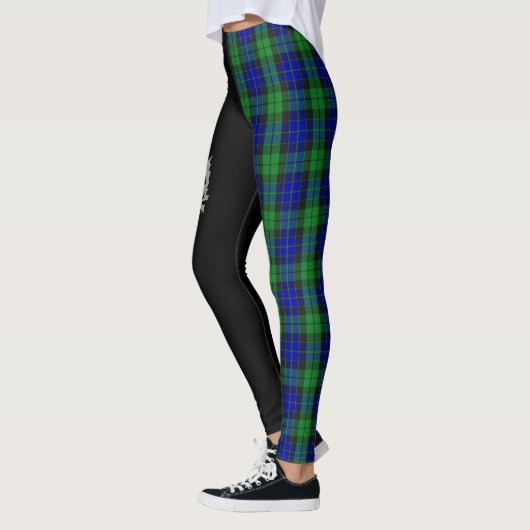 Clan MacKay Wappen & Tartan Leggings (Links)