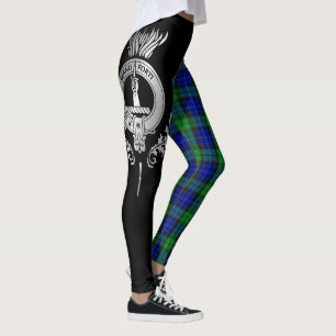 Clan MacKay Wappen & Tartan Leggings