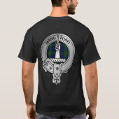 Clan MacKay Wappen & Tartan T-Shirt (Rückseite)