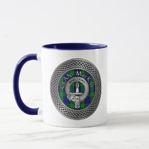 Clan MacKay Wappen & Tartan Tasse