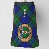 Clan MacKay Wappen über Tartan Golf Headcover (Rotieren 90)