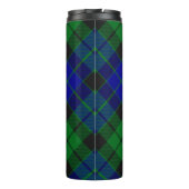 Clan MacKay Wappen über Tartan Thermosbecher (Rückseite)