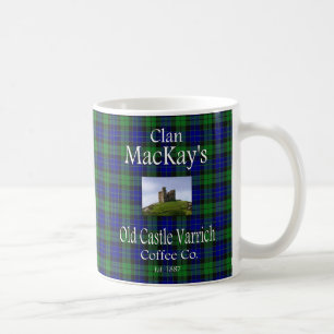 Clan MacKay's Old Castle Varrich Kaffee Co. Kaffeetasse
