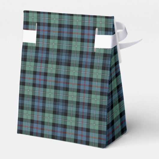 Clan Mackenzie Ancient Tartan Geschenkschachtel (Rückseite)