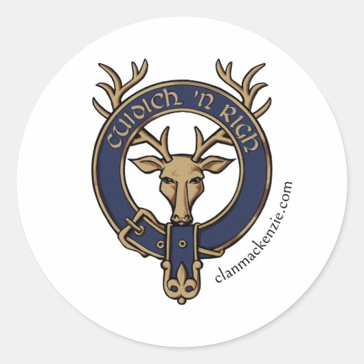 Clan Mackenzie Aufkleber (Vorderseite)