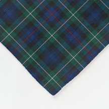 Clan Mackenzie Clan Dark Blue und Green Tartan