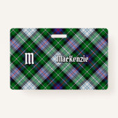 Clan MacKenzie Dress Tartan Abzeichen Ausweis (Vorderseite)