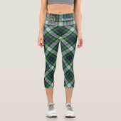 Clan MacKenzie Dress Tartan Capri Leggings (Vorderseite)