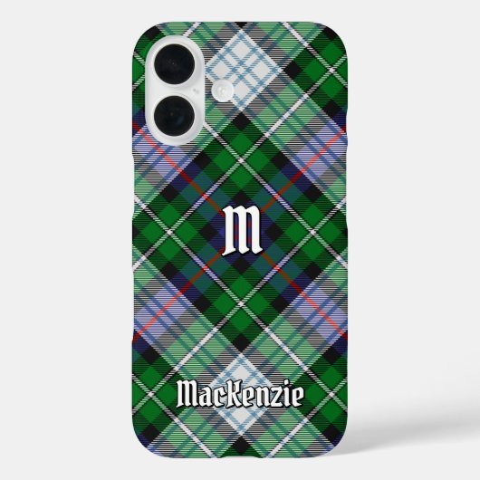 Clan MacKenzie Dress Tartan Case-Mate iPhone Case (Rückseite)
