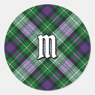 Clan MacKenzie Dress Tartan Classic Round Sticker