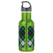Clan MacKenzie Dress Tartan Edelstahlflasche (Rückseite)